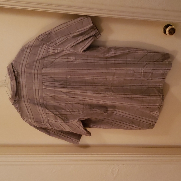 Calvin Klein Jeans Men's Button Down Short Sleeve Shirt Size L - Picture 8 of 10